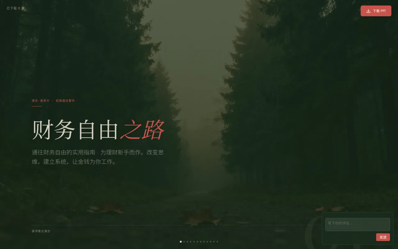 财务自由之路 封面