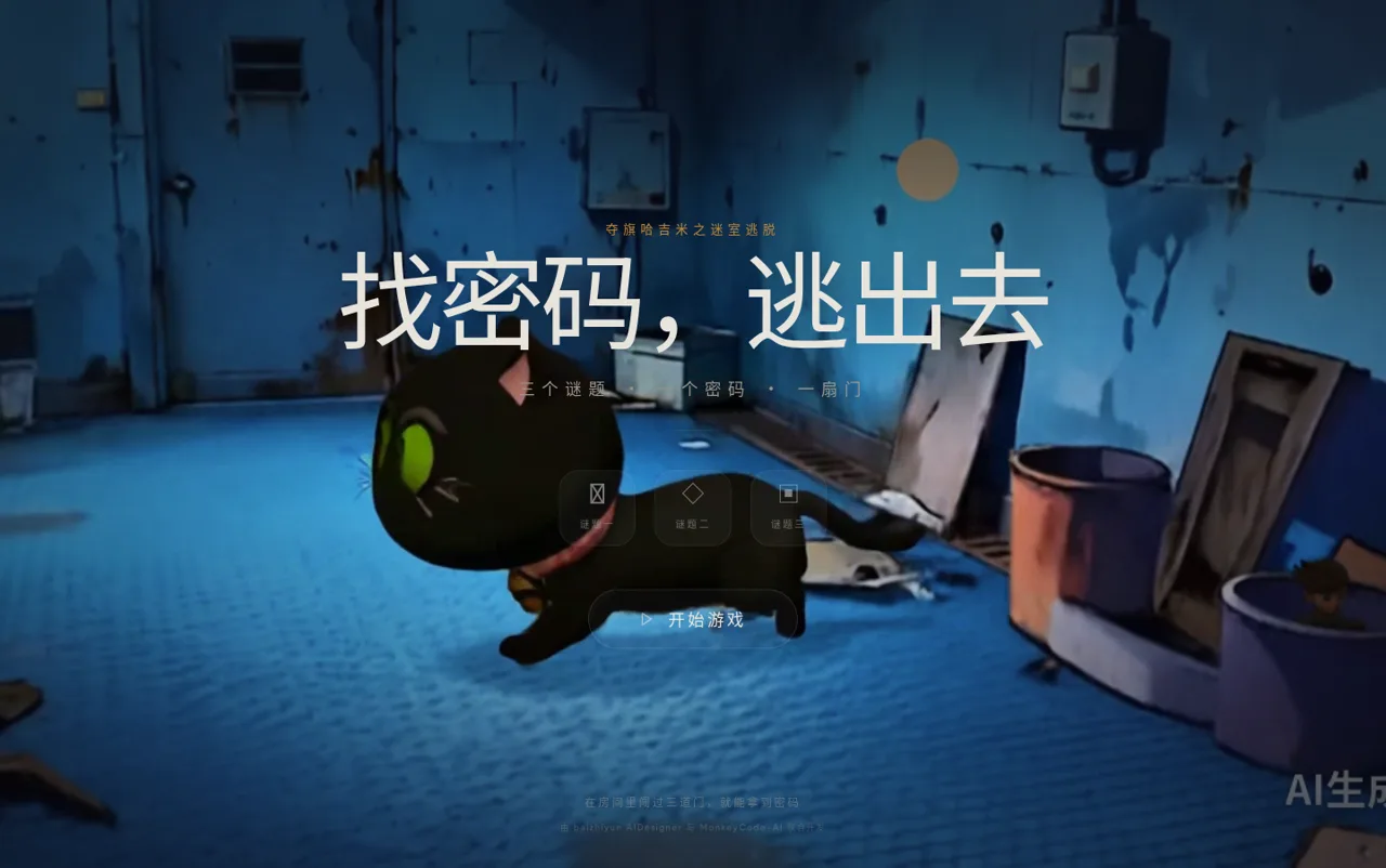 夺旗哈吉米之迷室逃脱 封面