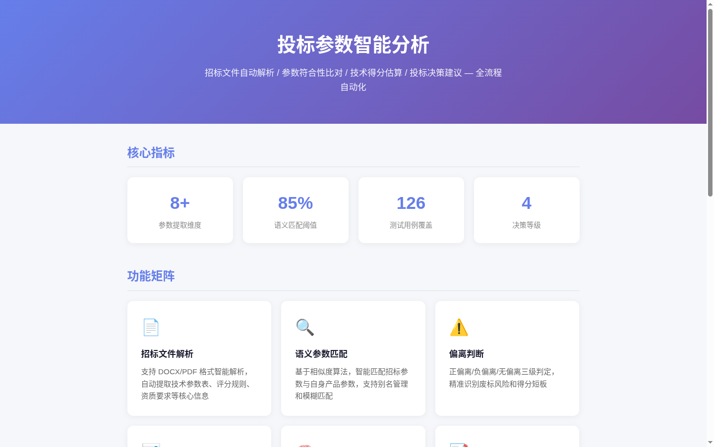 投标参数智能分析 封面