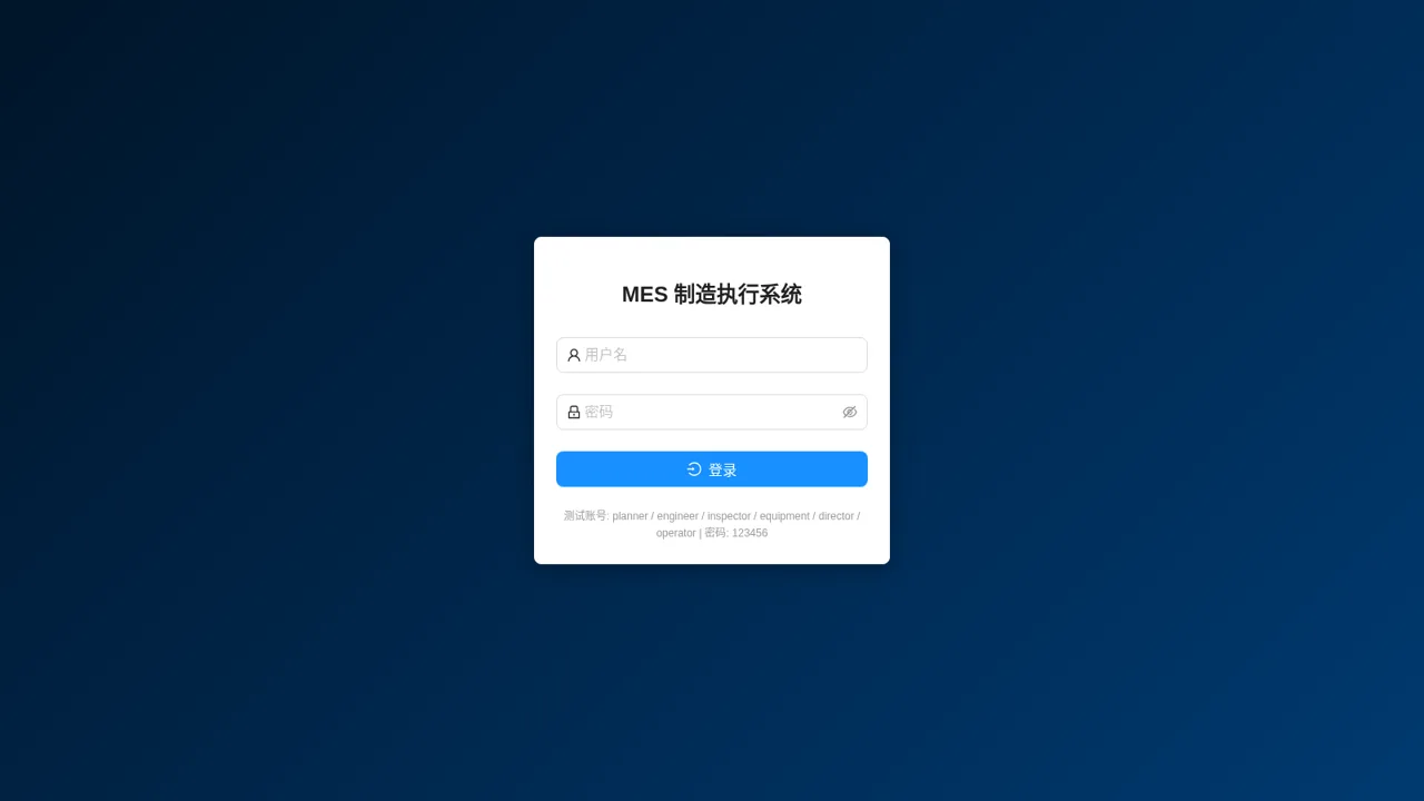 MES 制造执行系统 封面