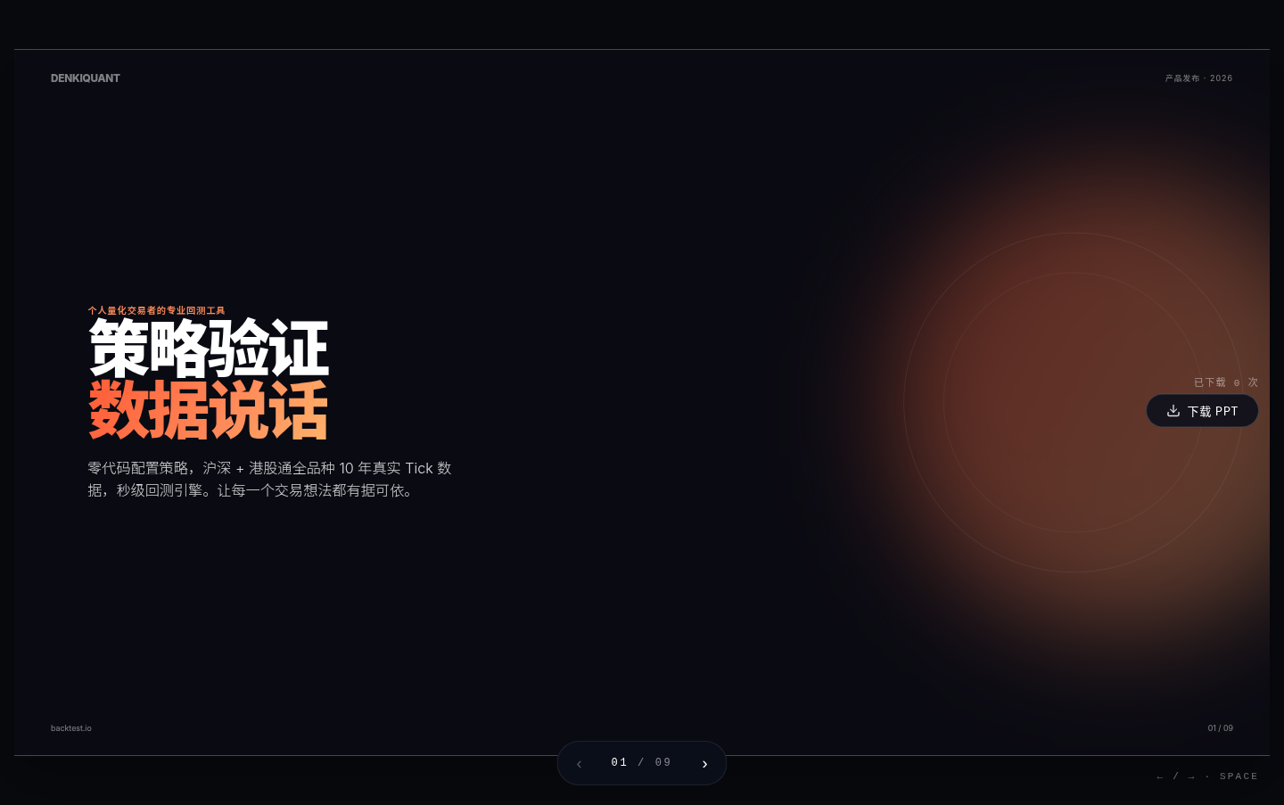 DenkiQuant · 产品发布 封面