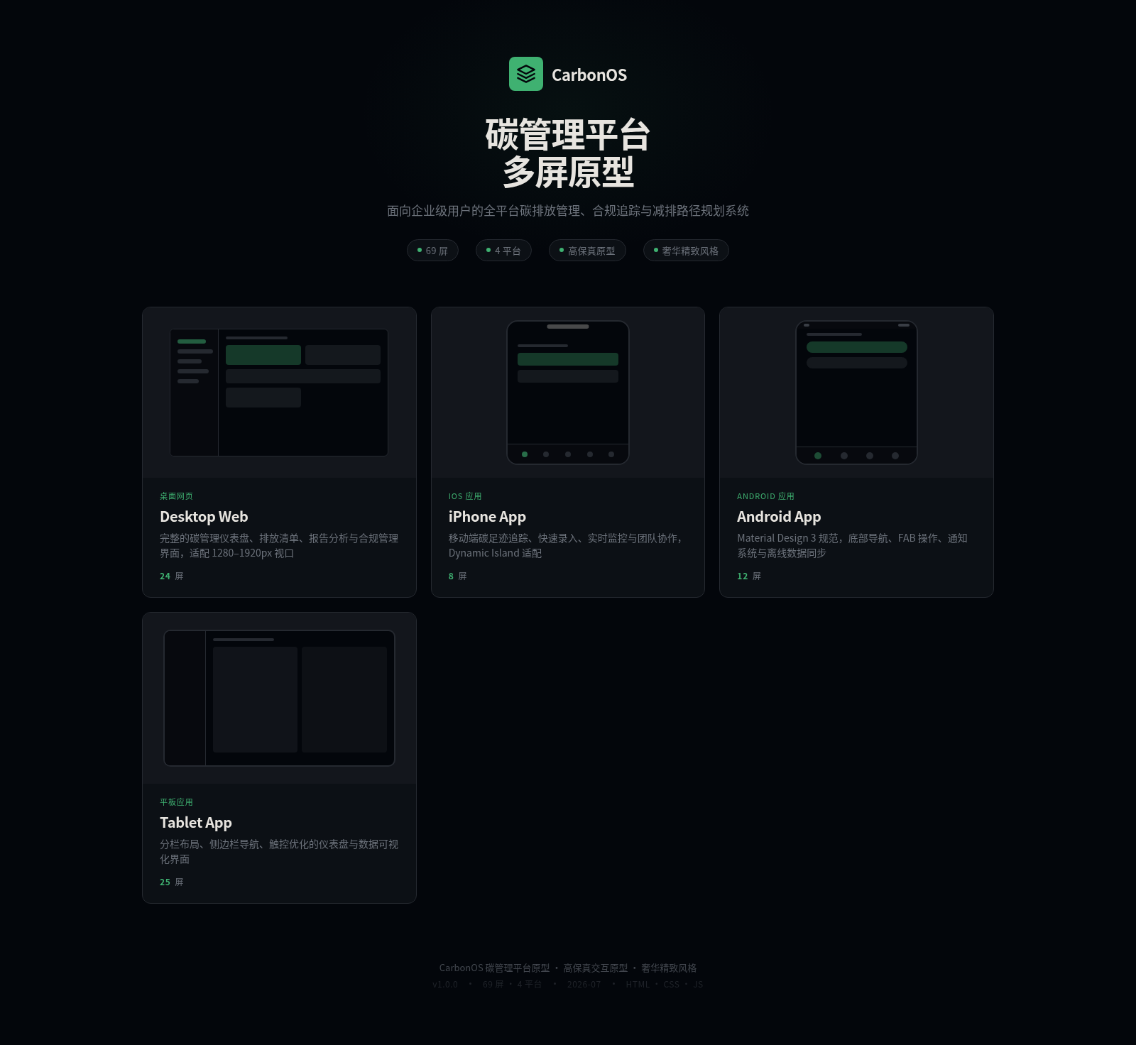 CarbonOS 能碳管理平台 封面
