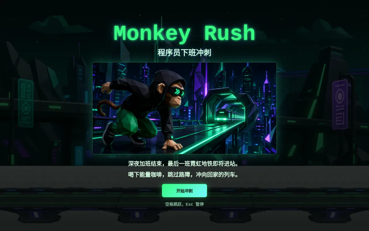 Monkey Rush 封面