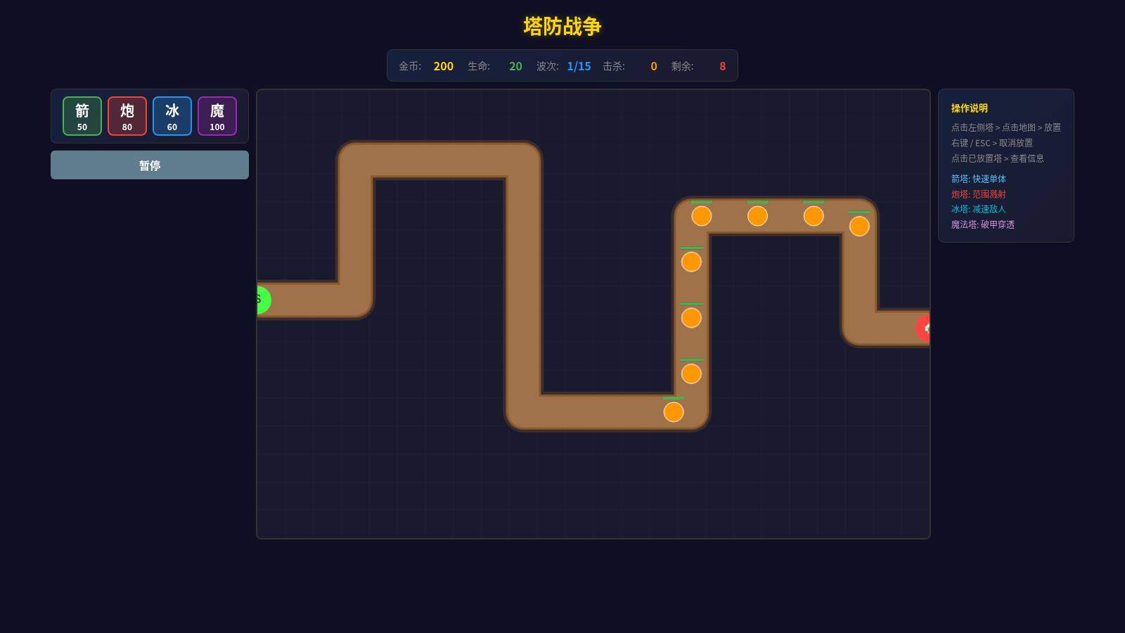 塔防战争 封面