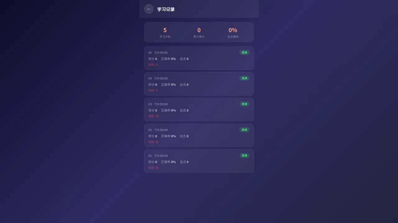 汉字拼音学习小游戏 封面